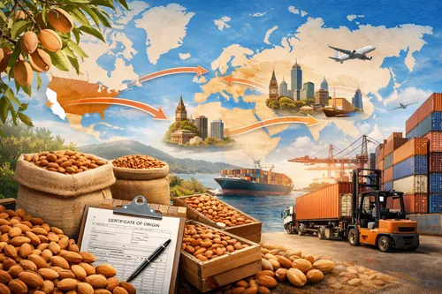 Almond Trade Lanes and Export Markets: How California Supply Moves - Global Almond & Walnut Market — Atlas Nut Supply